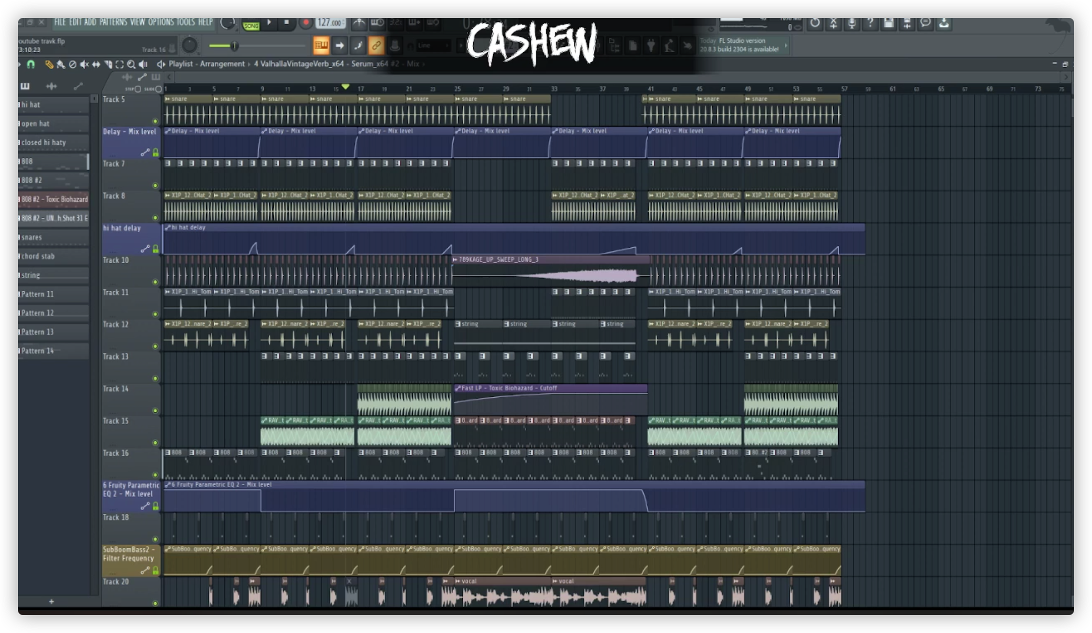 CASHEW Track-FLP CLUB 电子音乐网